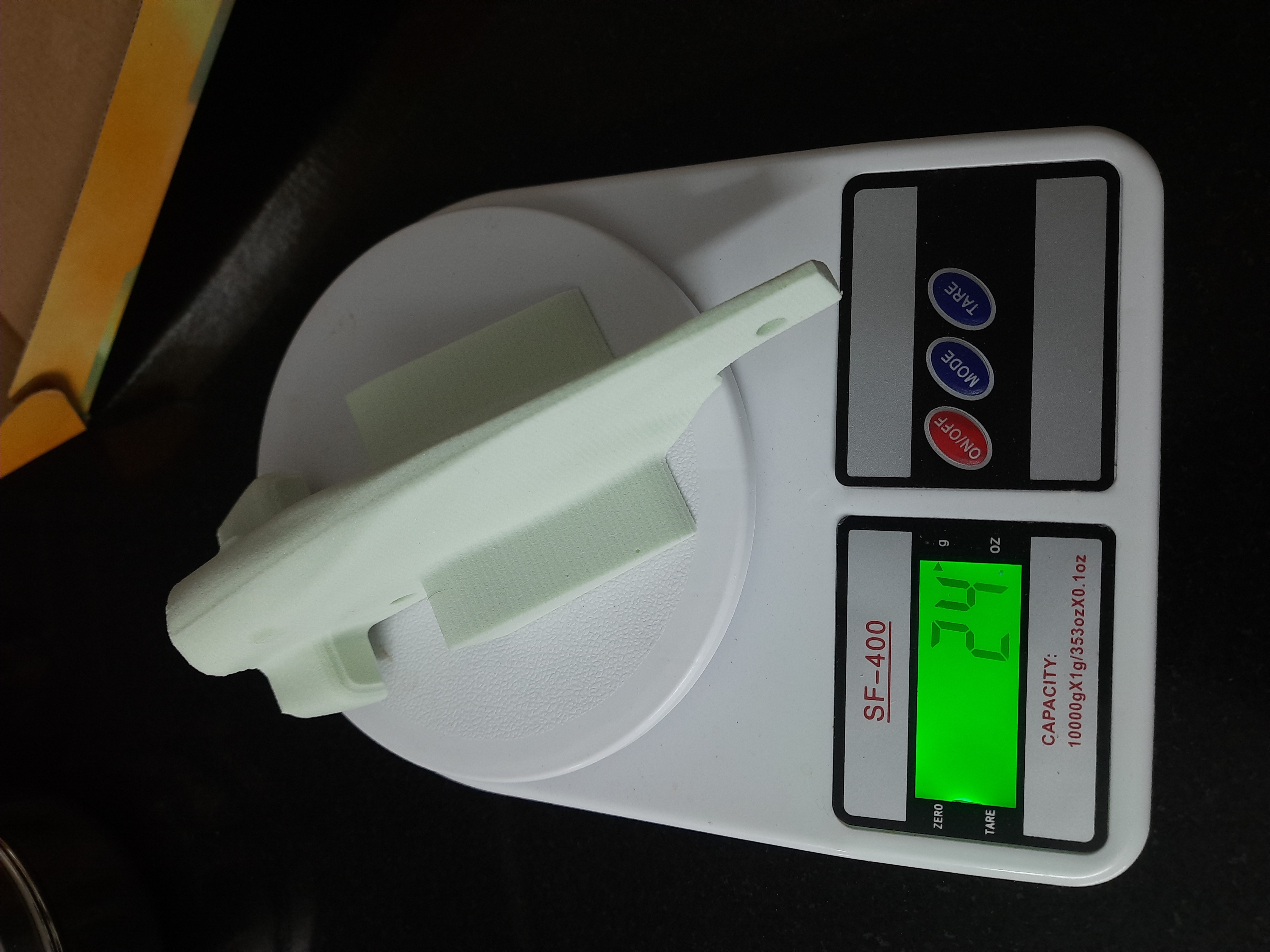 Weight of Nationals Car